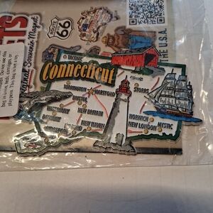 Connecticut State Jumbo Magnet